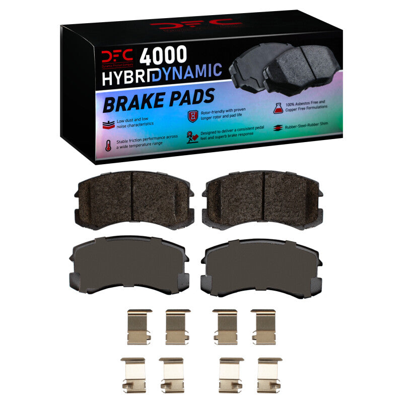 DFC DFC 4000 HybriDynamic Brake Pads Brakes, Rotors & Pads Brake Pads - OE main image