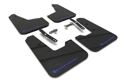 Rally Armor 2023 Kia Niro SG2 Black UR Mud Flap Blue Logo MF21-UR-BLK-BL MF21-UR-BLK-BL Photo - Primary