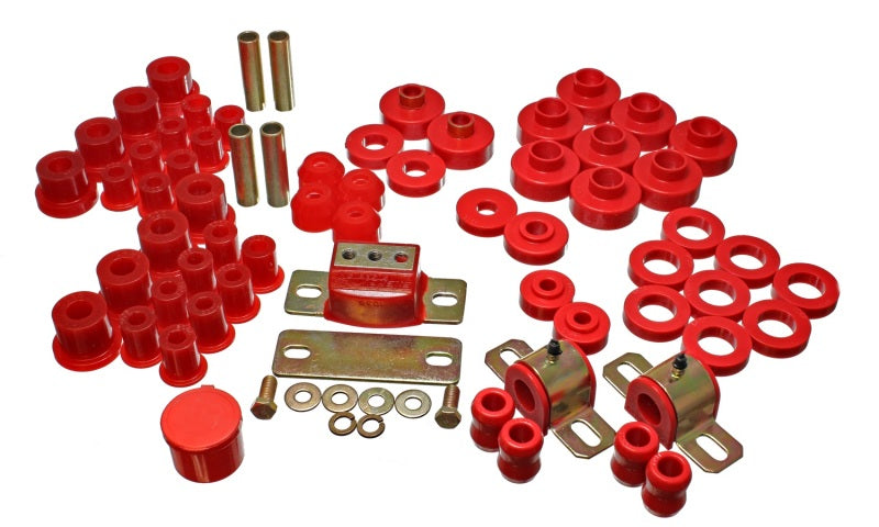 Energy Suspension Hyper-Flex System Red Jeep CJ5 All 1976-1979 2.18103R Photo - Primary