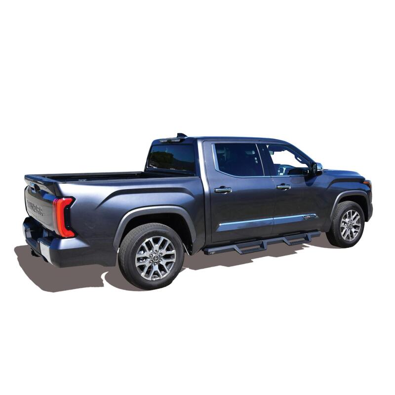 Westin Toyota Tundra CrewMax 2022 Drop Nerf Step Bars - Textured Black 56-14235 56-14235 Photo - Mounted
