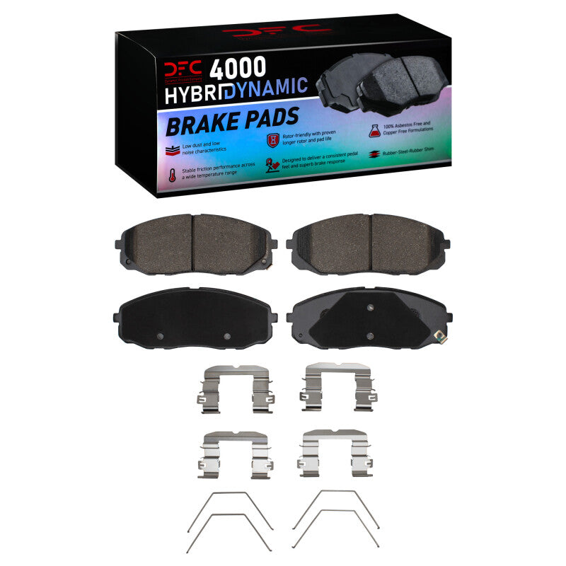 DFC DFC 4000 HybriDynamic Brake Pads Brakes, Rotors & Pads Brake Pads - OE main image