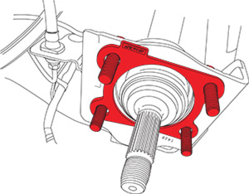 SPC Performance 16-21 Honda HR-V Rear toe shim 0.40 71834 71834 Line Art