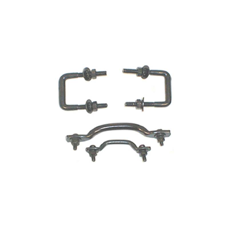 Rugged Ridge Windshield Tie Down Kit,Black;55-95 Jeep CJ/Wrangler YJ 11211.01 Photo - Primary