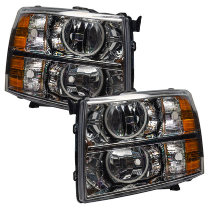 ORACLE Lighting Oracle 07-13 Chevrolet Silverado SMD HL - Round Style - White 7007-001 7007-001 Photo - in package