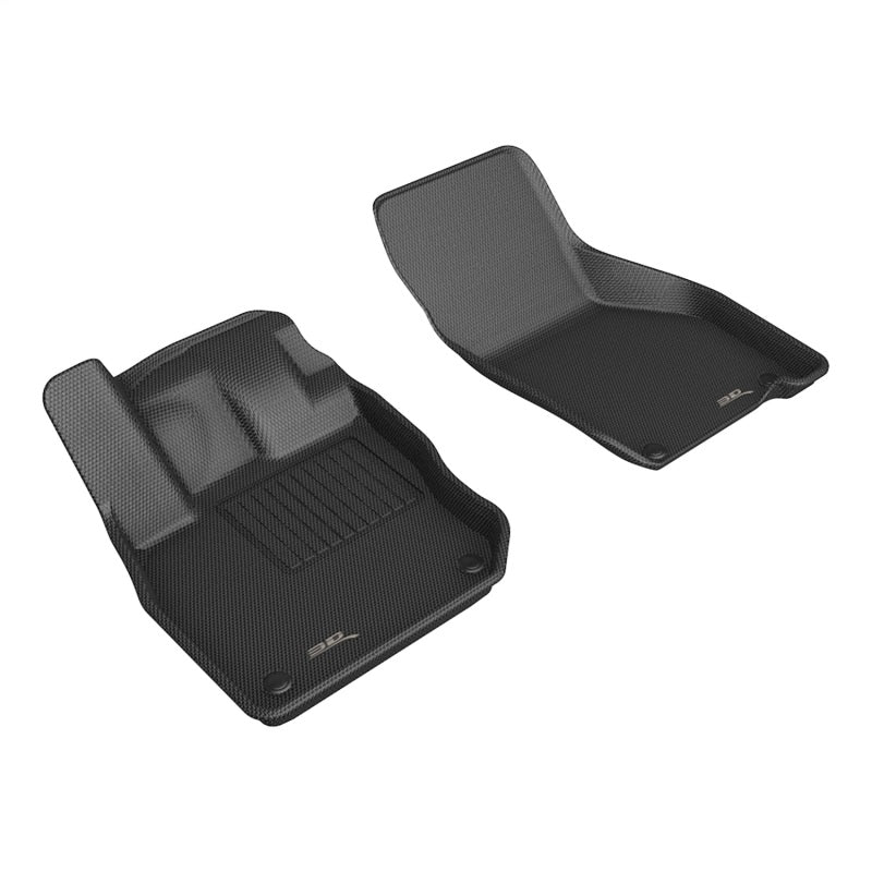 3D MAXpider ACE Kagu - Front - Black Floor Mats Floor Mats - Rubber main image