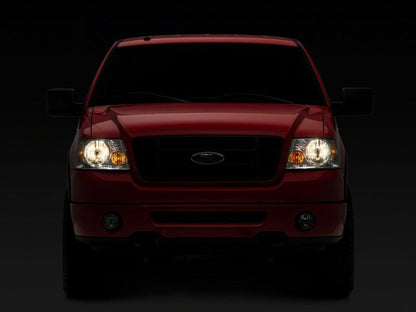 Raxiom 04-08 Ford F-150 Axial Series OEM Style Replacement Headlights- Chrome Housing (Clear Lens) T551341 T551341 Photo - Close Up