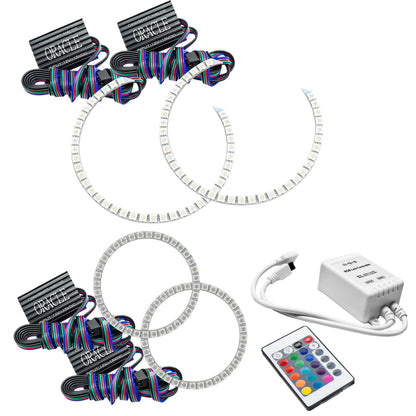 ORACLE Lighting Oracle Mercedes Benz C-Class 08-11 Halo Kit - ColorSHIFT w/ Simple Controller 2291-504 2291-504 Photo - out of package