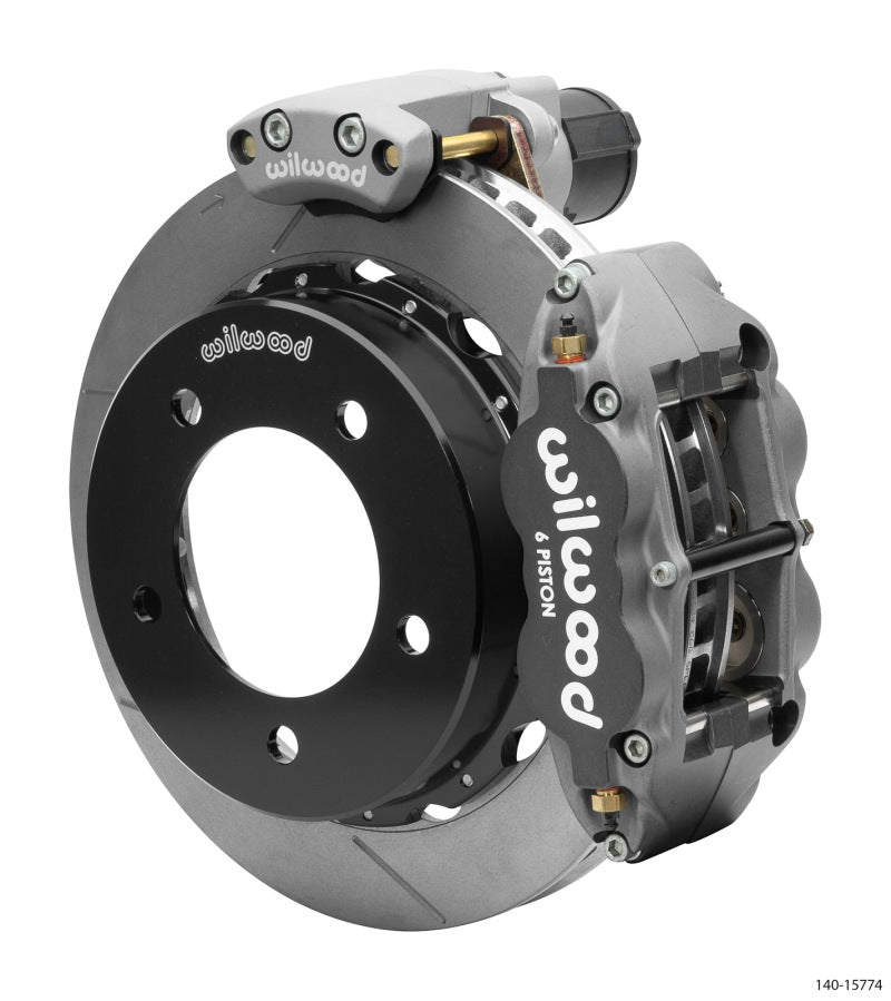 Wilwood FNSL6R/EPB Big Brake Truck Brake Rear Kit - 12.88in Rotor Dia Type III Anodized Caliper 140-15774 140-15774 User 1