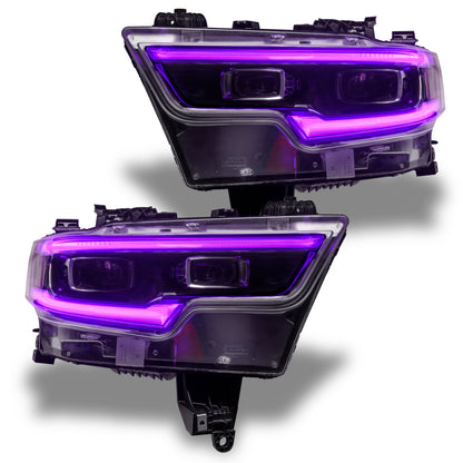 ORACLE Lighting Oracle 19-21 RAM 1500 Projector LED Headlight DRL Upgrade Kit - ColorSHIFT RGBW+A w/ 2.0 Controller 1448-333 1448-333 Photo - out of package