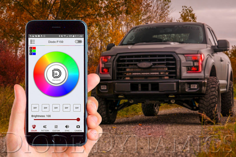 Diode Dynamics - Bluetooth RGBW M8 Controller 1ch DD3066 DD3066 User 4