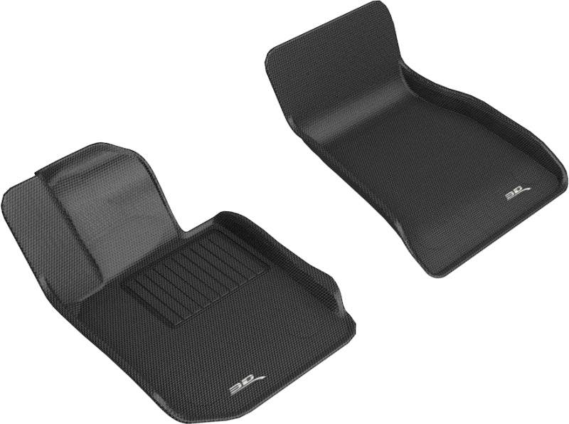 3D MAXpider 2019-2020 BMW 3 Series (G20) Kagu 1st Row Floormat - Black L1BM10311509 L1BM10311509 Photo - Primary
