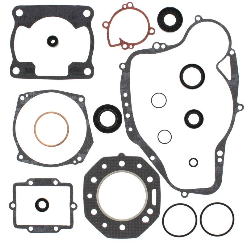 Vertex Pistons Vertex Gaskets 84-85 Kawasaki KXT250 Tecate Complete Gasket Kit w/ Oil Seals 811818 811818 Photo - Primary