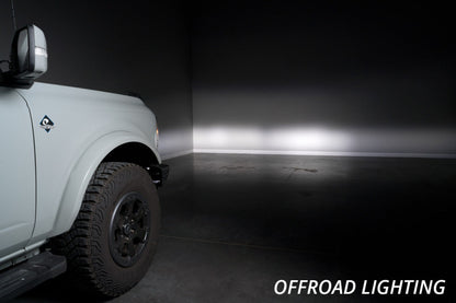 Diode Dynamics 21-Up Ford Bronco Stage Series Fog Pocket Kit - Yellow Max DD7183 DD7183 User 8