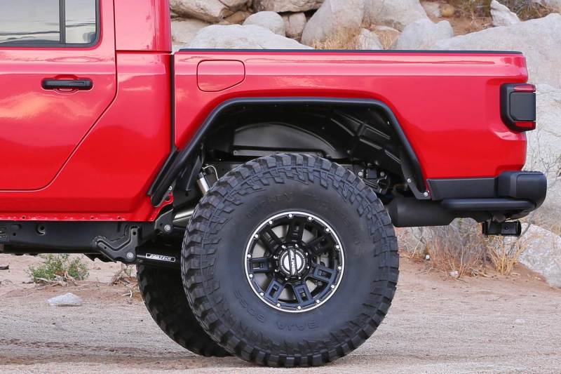 Fabtech 2020 Jeep Gladiator 4WD Rear Steel Tube Fenders FTS24248 FTS24248 Photo - lifestyle view