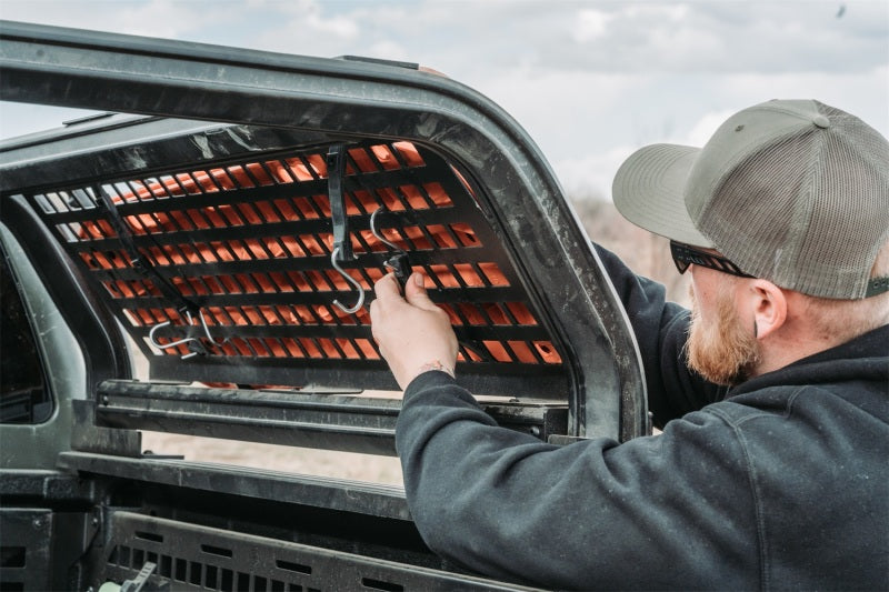 Putco Small TEC Molle Mounting Plate - 18in W x 14.4in H (Fits 184010/184020/184100/184110 Ect.) 185701 185701 Photo - Mounted