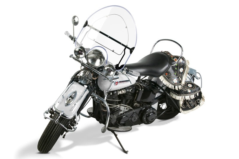 National Cycle 36-47 Harley Davidson Knucklehead/1948 PanHead Vintage Round Top Windshield-Clear N2200 N2200 User 1