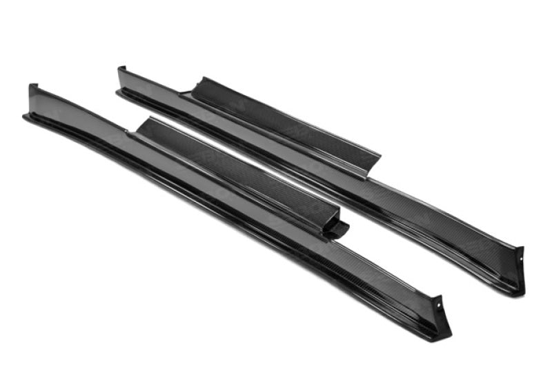 Seibon Cacbon carbon fiber side skirts for 2009-2016 Nissan GTR (Do not fit NISMO) SS1113NSGTR-SS Photo - Primary