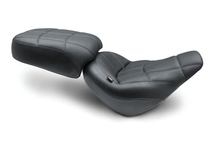 Mustang Motorcycle Mustang 18-21 Harley Street Bob Standard Touring Passenger Seat Cube - Black 75161 75161 Photo - Primary