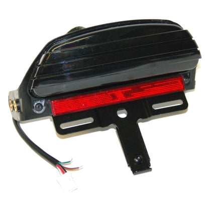 Letric Lighting 2006+ FXST Model Softail Replacement LED Taillight - Smoked Lens Fits LLC-STTL-SS LLC-STTL-SS Photo - Primary