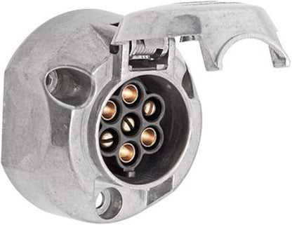 Hella Socket 7Pole Metal Iso 1724 001941002 001941002 Photo - Primary