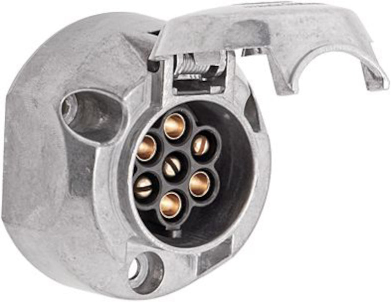 Hella Socket 7Pole Metal Iso 1724 001941002 001941002 Photo - Primary