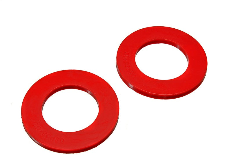 Energy Suspension Front Coil Spring Isolator Set - Red 4.6112R 4.6112R Photo - Primary