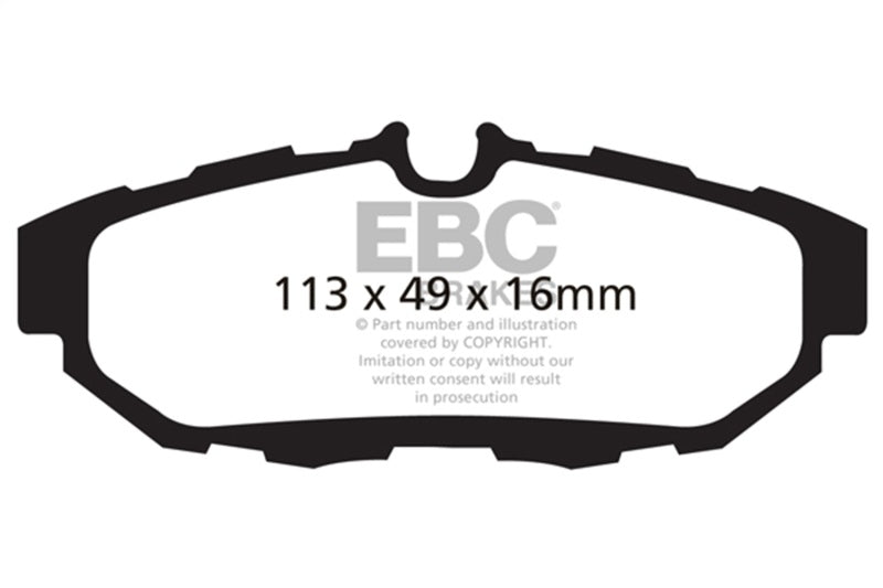 EBC Disc Brake Pad Set UD1465 Photo - Primary