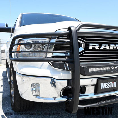 Westin 19-21 Ram 1500 Classic (Excl Rebel) Sportsman X Grille Guard - Textured Black 40-33545 40-33545 Photo - Mounted