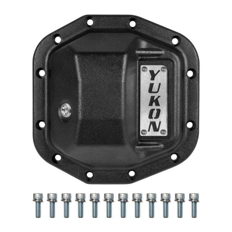 Yukon Gear & Axle Yukon Hardcore Nodular Iron Cover for 2018 Jeep Wrangler JL Rear Dana 35 YHCC-D35JL YHCC-D35JL Photo - Primary