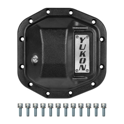 Yukon Gear & Axle Yukon Hardcore Nodular Iron Cover for 2018 Jeep Wrangler JL Rear Dana 35 YHCC-D35JL YHCC-D35JL Photo - Primary