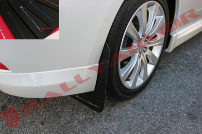 Rally Armor 08-11 2.5i & 08-10 WRX Mud flap Silver logo MF6-UR-BLK/SIL User 1