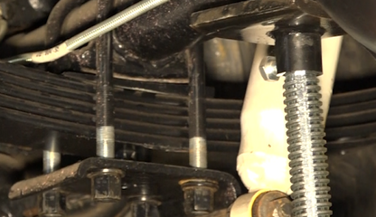 Fishbone Offroad Universal 2.5in Leaf Spring Shim - Black FB27369 FB27369 Photo - lifestyle view
