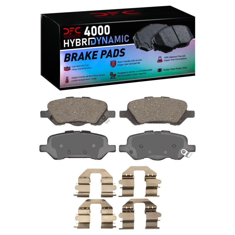 DFC DFC 4000 HybriDynamic Brake Pads Brakes, Rotors & Pads Brake Pads - OE main image