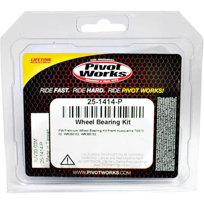 Pivot Works Husqvarna Wheel Bearing Kit Premium Bearings 25-1414-P 25-1414-P Photo - Primary