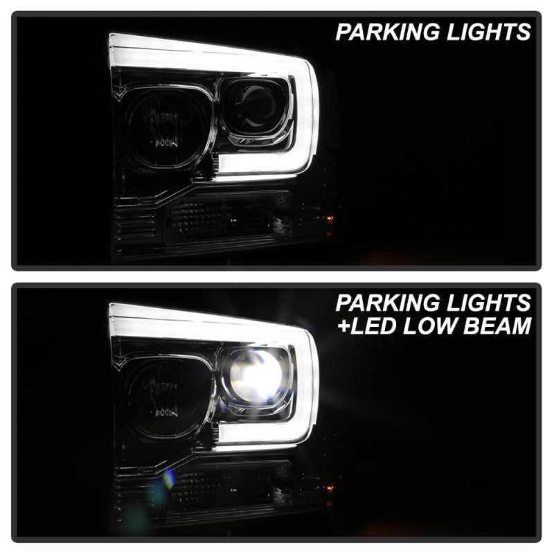 Spyder Platinum Ford F250/350/450 05-07 High-Power LED Module Proj. Headlights-Chrome (PRO-YD-FS05V2 5087904 5087904 User 6