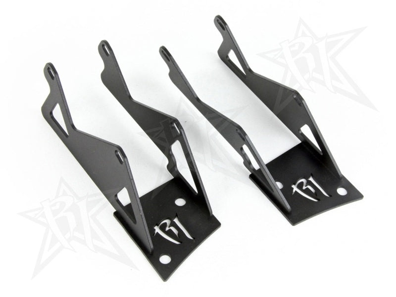 Rigid Industries Jeep JK - Double A-Pillar Mount - Mounts 2 sets of Dually/D2 40335 40335 Photo - Primary
