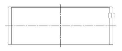 ACL BMW B48 / Mini F55/56/57 0.25 Oversized High Performance Rod Bearing Set 4B1510H-.25 4B1510H-.25 Technical Drawing