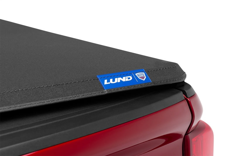 Lund 2019 Chevrolet Silverado 1500 6.5ft Bed Genesis Elite Tri-Fold Tonneau - Black 958293 958293 Photo - Mounted