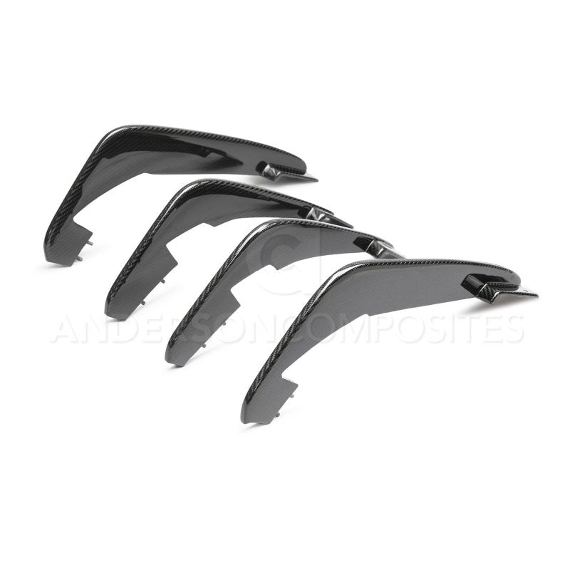 Anderson Composites 20-21 Chevrolet Corvette C8 Stingray Carbon Fiber Rear Diffuser Fins (Set of 4) AC-RDF20CHC8 AC-RDF20CHC8 User 2