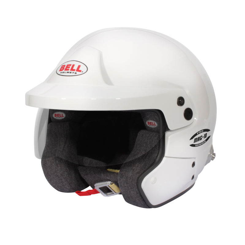 Bell Mag-10 Pro (HANS) 54 (6 3/4) FIA8859/SA2020 - Size 54 (White) 1346001