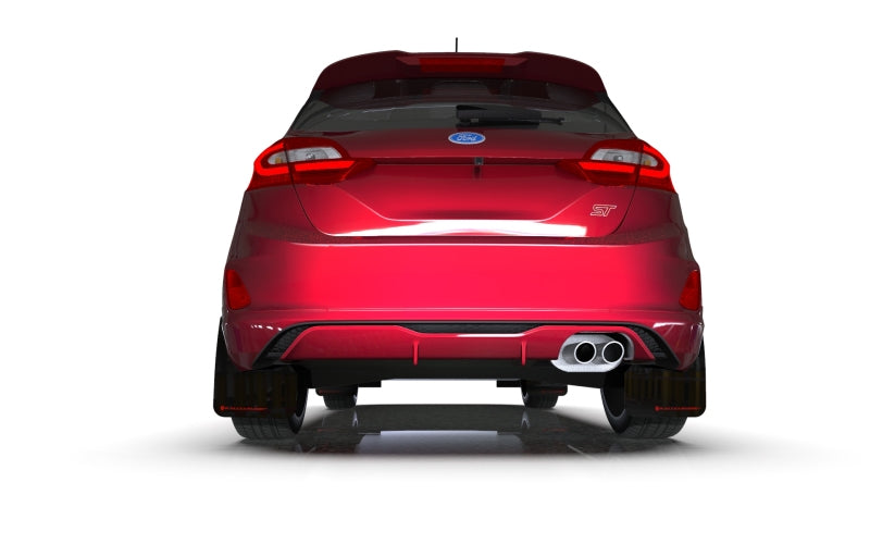 Rally Armor 18-22 Ford Fiesta ST MK8 Black UR Mud Flap w/ Red Logo MF60-UR-BLK/RD MF60-UR-BLK/RD User 1