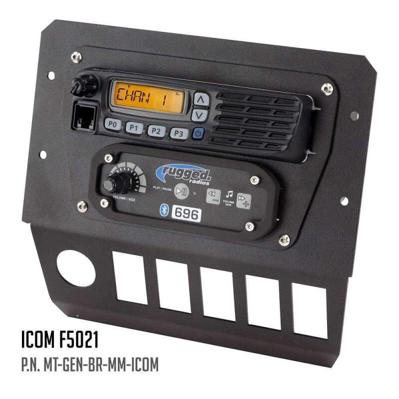 Rugged Radios Polaris General Multi Mount Kit for Radio and Intercom Kenwood TK7360 MT-GEN-BR-MM-KEN MT-GEN-BR-MM-KEN Photo - Primary