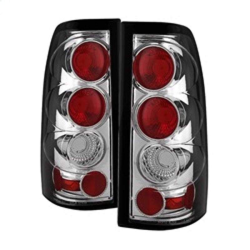 Spyder Chevy Silverado 1500 03-06 (Does Not Fit Stepside)Euro Style Tail Lights Chrm ALT-YD-CS03-C 5001702 5001702 Photo - Primary