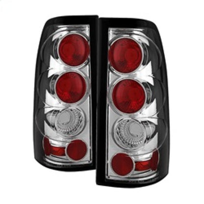 Spyder Chevy Silverado 1500 03-06 (Does Not Fit Stepside)Euro Style Tail Lights Chrm ALT-YD-CS03-C 5001702 5001702 Photo - Primary
