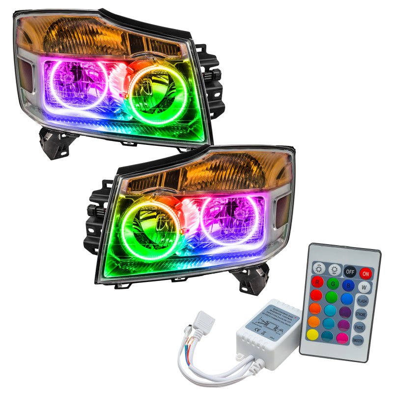 ORACLE Lighting Oracle 08-15 Nissan Armada SMD HL - ColorSHIFT w/ Simple Controller 8106-504 8106-504 Photo - Primary
