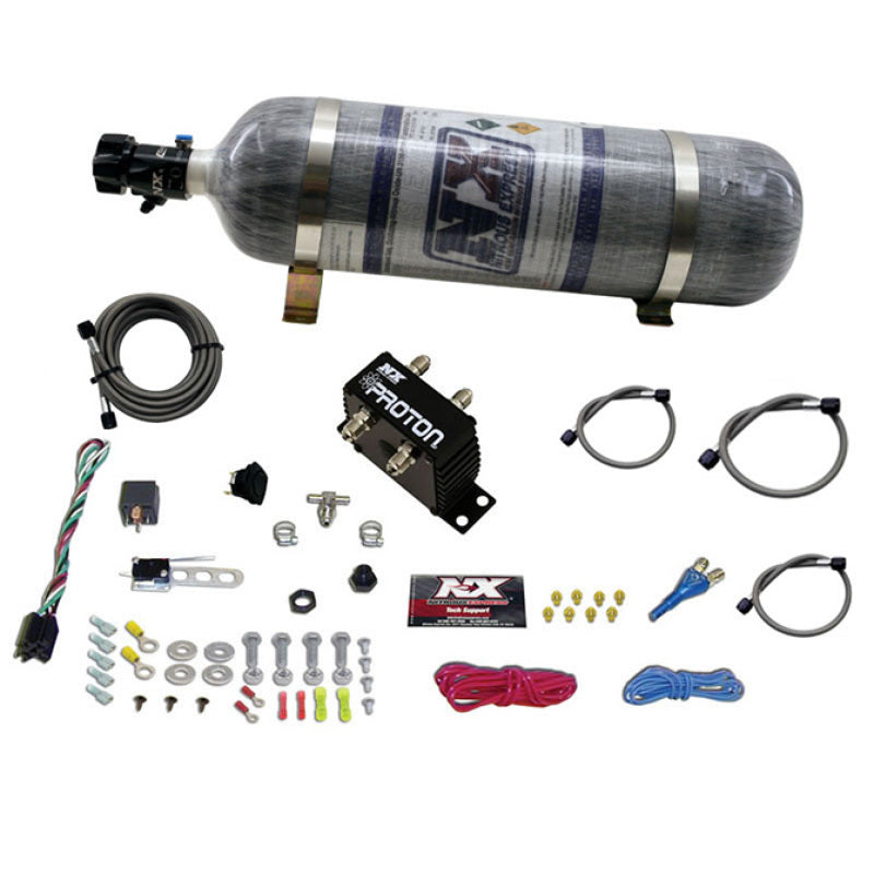 Nitrous Express Proton Plus Nitrous Kit w/12lb Bottle 20421-12 20421-12 Photo - Primary
