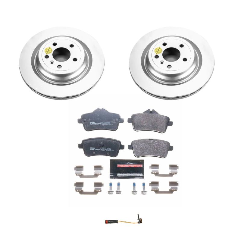 Power Stop 2016 Mercedes-Benz GLE300d Rear Euro-Stop Brake Kit ESK7438 ESK7438 Photo - Primary