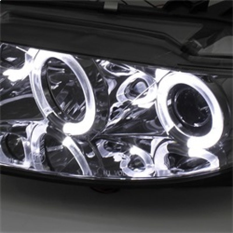 Spyder Mazda 6 03-05 With Fog Lights Projector Headlights LED Halo DRL Smke PRO-YD-M603-FOG-DRL-SM 5042545 5042545 Photo - Unmounted