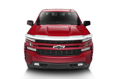 Stampede Vigilante Premium Hood Protector, Chrome, for 2015-2019 GMC Yukon 2055-8 Photo - Mounted