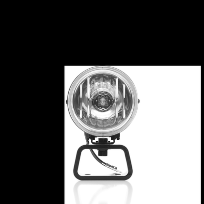 KC HiLiTES 4" Rally 400 Halogen - Single Light - 55W Spread Beam 1490 1490 360 Degree Image Set